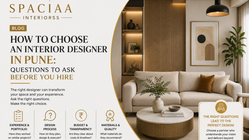 How to Choose an Interior Designer in Pune: Questions to Ask Before You Hire